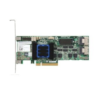 Adaptec 6805 SATAIII/SAS PCIe Gen2 x8, 512MB DDR2