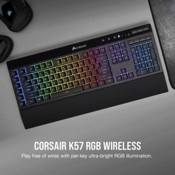Corsair K57 RGB Wireless CH-925C015-NA
