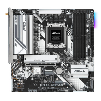 Дънна платка ASRock A620M Pro RS WiFi, A620, AM5, DDR5, PCIe 4.0 (HDMI/DP), 1x M.2, 4x SATA 6Gb/s, 1x USB 3.2 Gen1 Type-C, 3x USB 3.2 Gen1 Type-A, Wi-Fi, Micro ATX | JAR Computers Дънна платка ASRock A620M Pro RS Wi-Fi