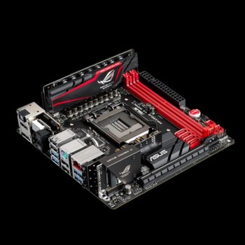 Дънна платка Asus MAXIMUS VII IMPACT, Z97, LGA1150, DDR3 3300(OC), PCI-E 3.0 (DP & HDMI), SB7.1 DTS Connect, Lan1000, 4x SATA 6Gb/s RAID 0,1,5,10, M.2 Socket 3, 4x USB 3.0, Mini ITX | JAR Computers Asus MAXIMUS VII IMPACT