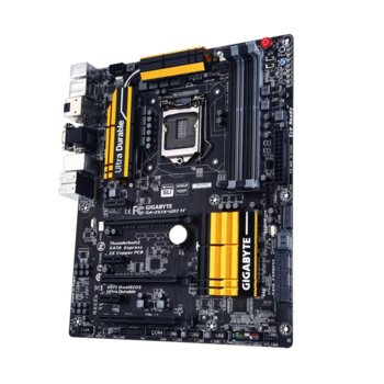 Дънна платка Gigabyte GA-Z97X-UD7 TH, Z97, LGA1150, DDR3, PCI-E (HDMI&Thunderbold3)(CF&SLi), 6x SATA 6Gb/s, 1x SATA Express, 6x USB 3.0, ATX | JAR Computers Gigabyte GA-Z97X-UD7 TH