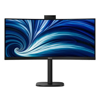 Монитор Philips 34B2U3600CH/00, 34" (86.36cm) curved VA панел, UWQHD, 4ms, 3500:1, 300cd/m2, DisplayPort, HDMI, USB, USB-C, LAN | JAR Computers Philips 34B2U3600CH/00
