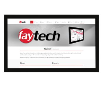 Индустриален монитор FAYTECH FT43TMHDKOB, 42.5"(108.0 cm), Full HD LED, VGA, HDMI, DVI-D, RS232 | JAR Computers FAYTECH 1010500401 FT43TMHDKOB
