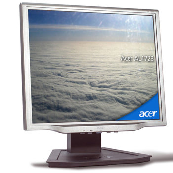Монитор 17" (~43 cm) Acer AL1723F 5ms 2000:1 300cd/m2 DVI TCO'03, сребрист, 3г. | JAR Computers 17" (~43 cm) Acer AL1723F 5ms 2000:1 300cd/m2 DV…