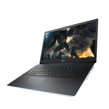 Лаптоп Dell G3 3590 (5397184311820)(бял), шестядрен Coffee Lake Intel Core i7-9750H 2.6/4.5 GHz, 15.6" (39.62 cm) Full HD Anti-Glare Display & GTX 1650 4GB, (HDMI), 8GB DDR4, 128GB SSD & 1TB HDD, 1x USB 3.1 Gen 2 Type-C, Windows 10 | JAR Computers Dell G3 3590 5397184311820