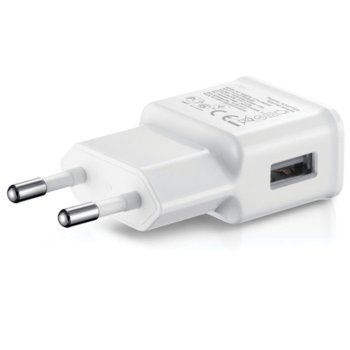 14859 5V/2A 220V 1 x USB с Micro USB кабел бял