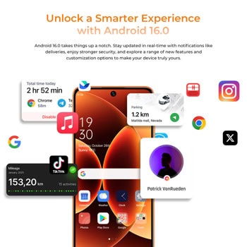 Oukitel C26 128GB/6GB Orange