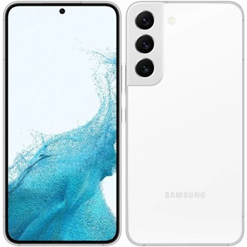 Смартфон Samsung Galaxy S22 5G (бял) с подарък слушалки Samsung Galaxy Buds Pro, 6.1" (15.49 cm) Dynamic AMOLED 2X, 120Hz дисплей, осемядрен Exynos 2200 2.8, 8GB RAM, 256GB Flash памет, 50.0 + 12.0 + 10.0 & 10.0 Mpix камера | JAR Computers Samsung Galaxy S22 256GB 5G White SM-S901BZWGEUE