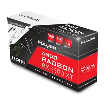 Sapphire PULSE AMD Radeon RX 6500 XT 8GB 11314-08-