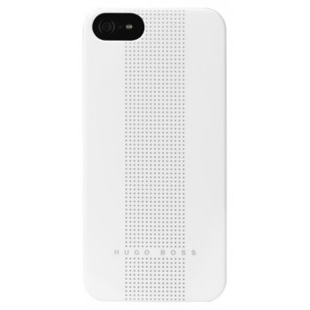 HUGO BOSS Dots Hardcover за iPhone 5/5S (бял)