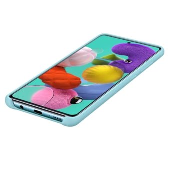 Samsung A51 Silicone Cover Blue