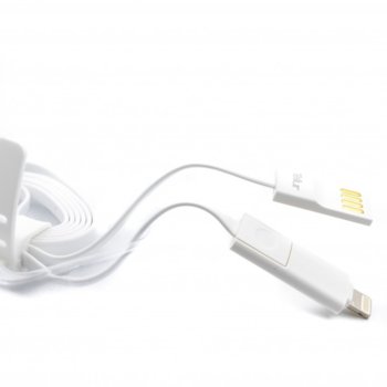 Tellur Lightning(м) към USB micro B(5-pin)(м)/USB