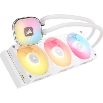 corsair cue link titan ii 360 rx rgb white
