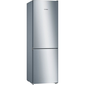 Хладилник с фризер Bosch KGN36VLED SER4, клас E, 326 л. общ обем, свободностоящ, 238kWh/годишно, инокс | JAR Computers Bosch KGN36VLED, SER4