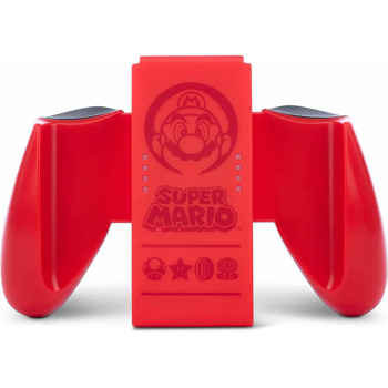 PowerA Joy-Con Comfort Grip Switch Super Mario Red