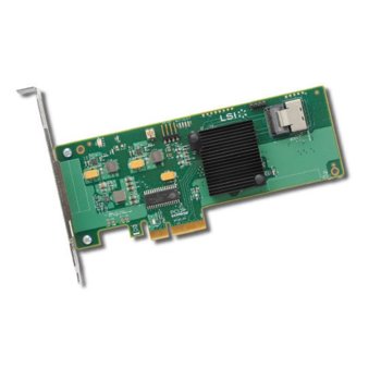 RAID Контролер PCI-E x4, LSI SAS 9211-4i Sgl, SAS/SATA3, (RAID 0,1,1E, and 10) | JAR Computers LSI SAS 9211-4I SGL