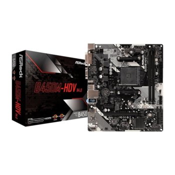 ASRock B450M-HDV R4.0 Ref