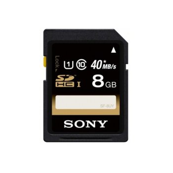 8GB SD, Sony, class 6