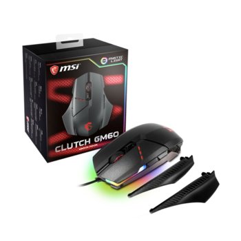 MSI CLUTCH GM60 + Gaming Shield Mousepad