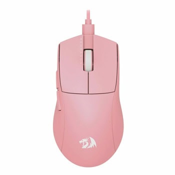 Мишка Redragon K1ng 1K Pink, оптична (12 400 dpi), USB, розова, гейминг, Optical Pixart PAW3327 сензор | JAR Computers Redragon K1ng 1K M724P