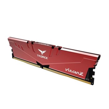 Памет 4GB DDR4, 3000MT/s, Team Group T-Force Vulcan Z, TLZRD44G3000HC16C01, 1.35V, червена | JAR Computers Team Group T-Force Vulcan Z 4GB 3000MHz