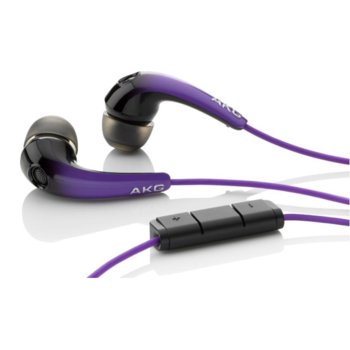 Слушалки AKG K328SBP, тип "тапи", микрофон, лилави | JAR Computers AKG K328SBP