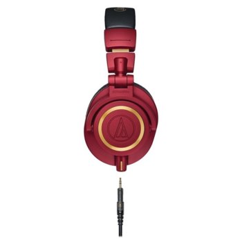 Слушалки Audio-Technica ATH-M50x - червени
