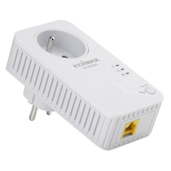 Powerline адаптер Edimax HP-6101ACK, 600 Mbps, до 300м обхват, 1x 10/100 Mbps Ethernet | JAR Computers Edimax HP-6101ACK