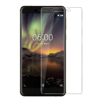 Протектор от закалено стъкло /Tempered Glass No brand 52416 за Nokia 6 (2018) | JAR Computers Стъклен протектор No brand за Nokia 6 (2018)