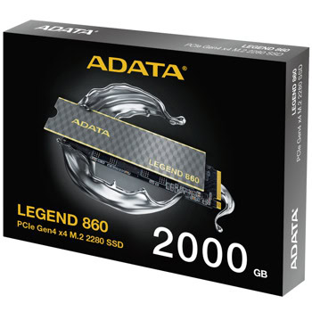 A-Data LEGEND 860 PCIe Gen4 2TB SLEG-860-2000GCS