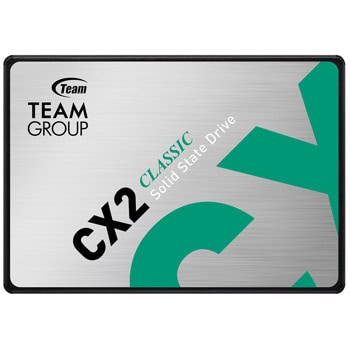 Памет SSD 2TB TeamGroup CX2 (T253X6002T0C101), SATA 6Gb/s, 2.5" (6.35cm), скорост на четене до 540MB/s, скорост на запис до 490MB/s | JAR Computers TeamGroup CX2 2TB T253X6002T0C101