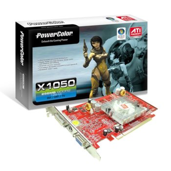 RADEON x1050 128MB PowerColor 128bit PCI Express