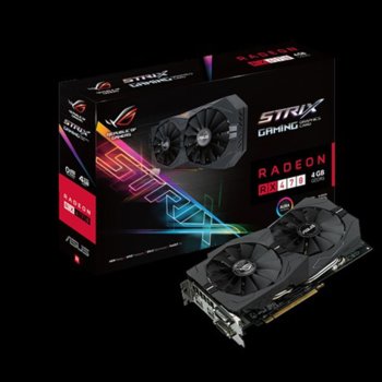 Видео карта AMD Radeon RX 470, 4GB, Asus ROG STRIX-RX470-4G-GAMING, PCI-E 3.0, GDDR5, 256bit, HDMI, DVI, DisplayPort | JAR Computers ASUS STRIX-RX470-4G-GAMING