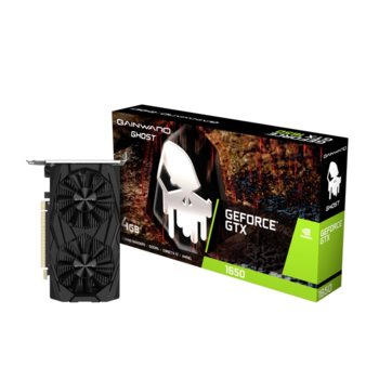 Видео карта nVidia GF GTX 1650, 4GB, Gainward Ghost, PCI-E 3.0, GDDR5, 128 bit, DisplayPort, HDMI | JAR Computers Gainward GeForce GTX 1650 Ghost