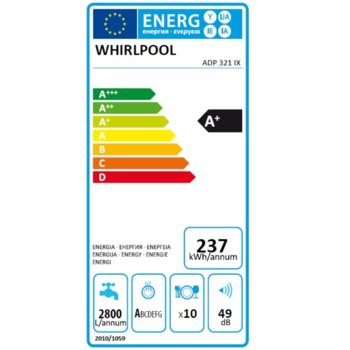 Whirlpool ADP 321 IX