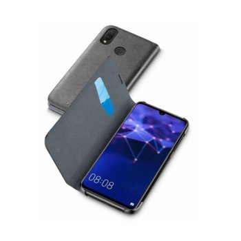 Калъф за Huawei P Smart 2019, Cellular Line Book, еко кожа, черен | JAR Computers Cellular Line Book for Huawei P Smart 2019 black