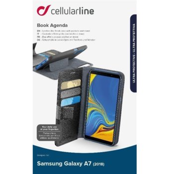 Калъф Book Agenda за Samsung Galaxy A7 2018