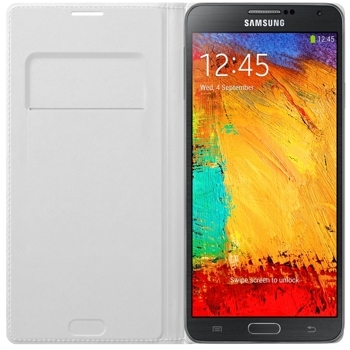 Samsung Flip Wallet for Galaxy NOTE 3 N9005 White