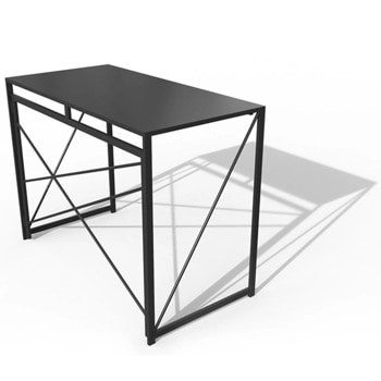 Компютърно бюро RFG Soho, 100 x 50 x 75 cm, сгъваема конструкция, черно image
