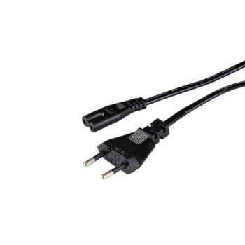 Захранващ кабел HAMA 78473, от Schuko(м) към IEC320 C7(м), 2.5m | JAR Computers HAMA 78473 3m