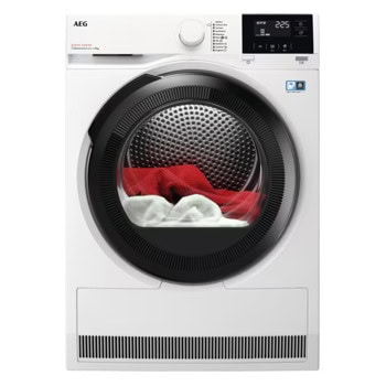 Сушилня AEG TR819P4E, капацитет 9 kg, свободностояща, 60 см ширина, 10 програми, Absolutecare, Precisedry, Sensidry, бяла | JAR Computers AEG TR819P4E
