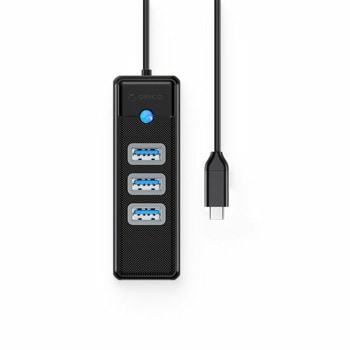 Orico USB3.1 3 port + LAN 1000M PW3UR-C3-015-BK-EP