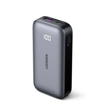 Външна батерия /power bank/ Ugreen PB502, 10 000mAh, сива, 30W | JAR Computers външна батерия ugreen pb502
