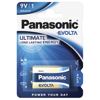 Батерии алкални Panasonic Evolta 6LR61EGE/1BP
