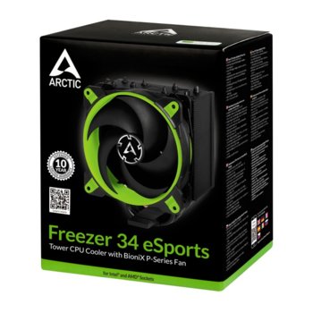 Arctic Freezer 34 eSports Green ACFRE00059A