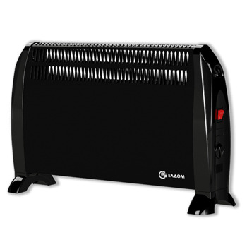 Конвектор Елдом CF 2000 BL, 2000W, 3 степени на мощност, защита от прегряване, черен | JAR Computers Конвектор Елдом CF 2000 BL