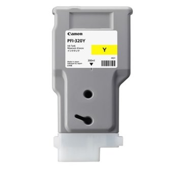 Касета за Canon imagePROGRAF TM-205/TM-205/TM-300/TM-305, Yellow, - 2893C001AA - Canon - Заб.: 300ml | JAR Computers Canon Pigment Ink Tank PFI-320 Yellow