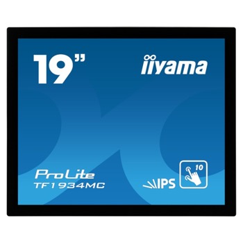 Монитор IIYAMA TF1934MC-B7X, 19" (48.26 cm) IPS панел, 75Hz, SXGA, 75Hz, 14ms, 350cd/m2, DP/HDMI/VGA image