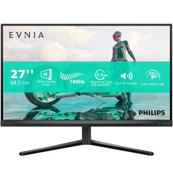 Монитор Philips 27M2N3200A/00, 27" (68.58cm) IPS панел, 180Hz, Full HD, 1ms, Mega Infinity DCR, 300cd/m2, DisplayPort, HDMI | JAR Computers Philips 27M2N3200A/00