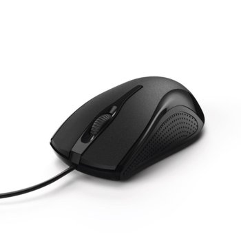 Мишка HAMA MC-200, оптична (1200 dpi), кабел 1.5m, USB, черна | JAR Computers Оптична мишка HAMA MC-200 182602